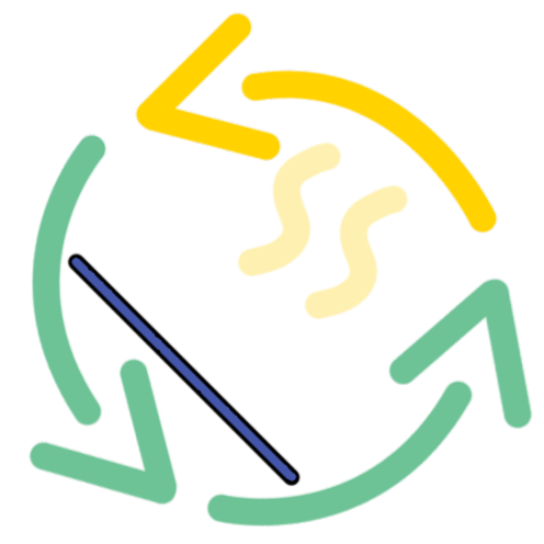 Renewable and solar energy logo